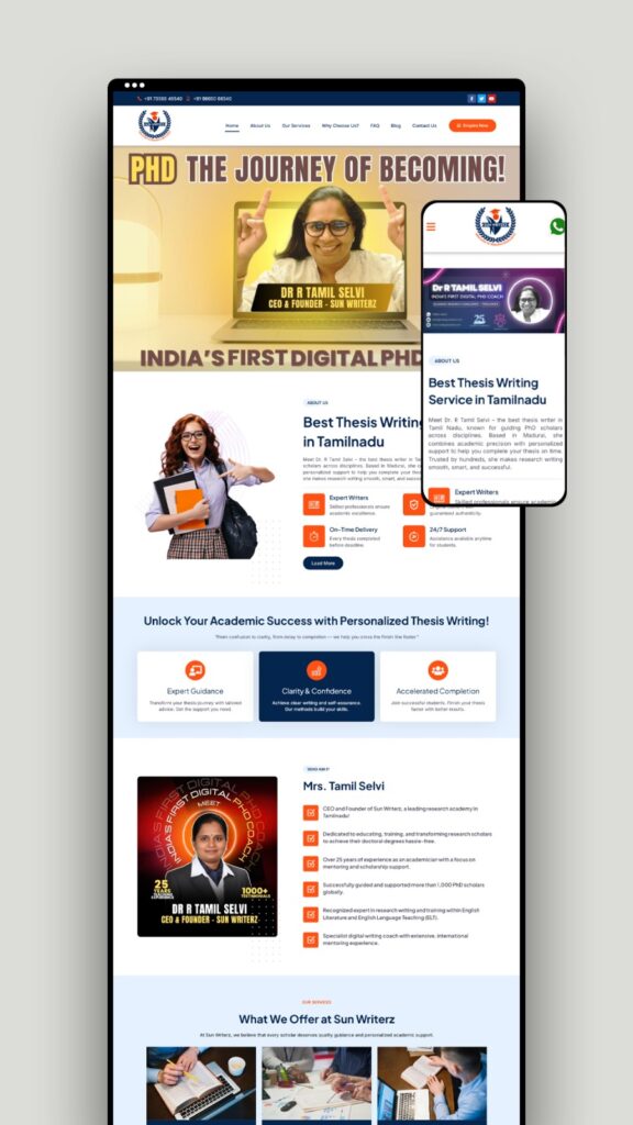 Best website designers in Madurai